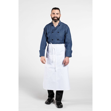 Uncommon Threads Full Bistro Apron Wht 3052-2500